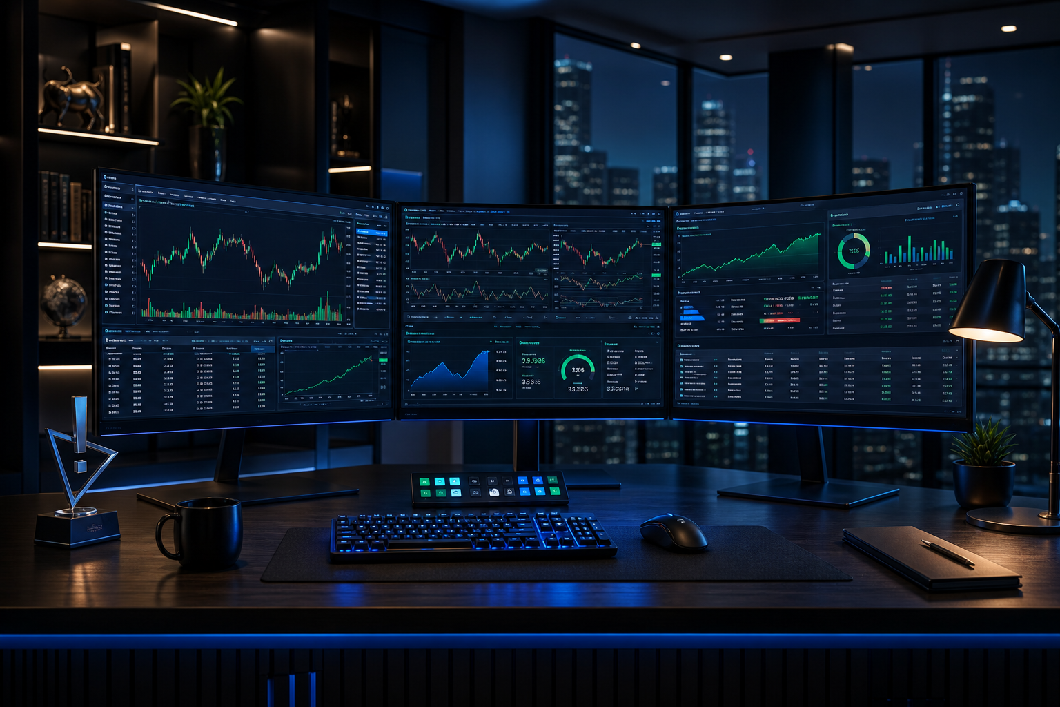 Professional trading station for the MVP Trading 100K Pro Eval challenge.