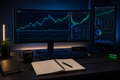 Trading desk setup for the MVP Trading 50K Starter Eval challenge.